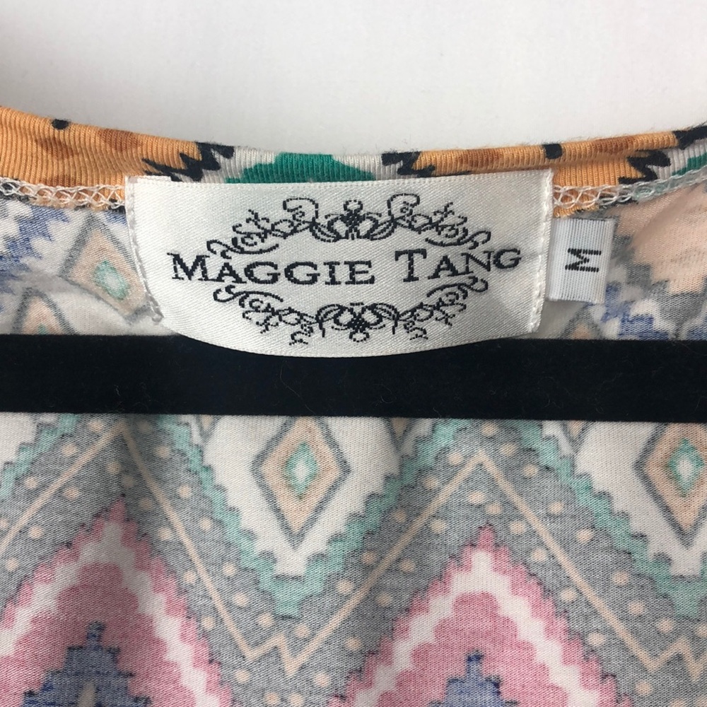 🌟2/25 MAGGIE TANG SOUTHWESTERN PRINT WRAP DRESS - Picture 4 of 7